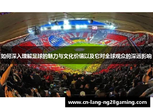 如何深入理解足球的魅力与文化价值以及它对全球观众的深远影响